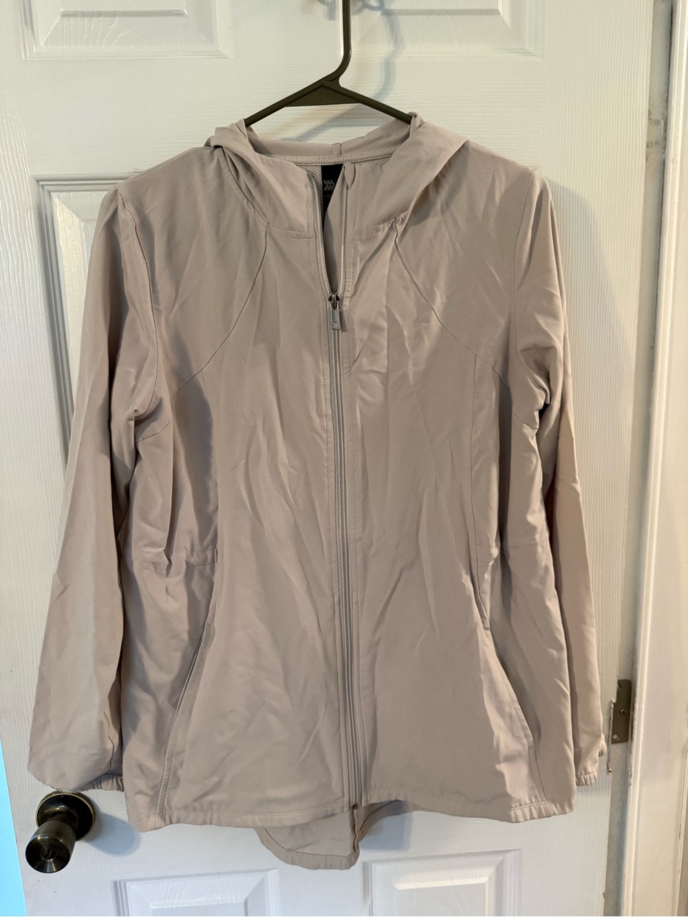 all in motion Light Taupe Hooded Utility Jacket
